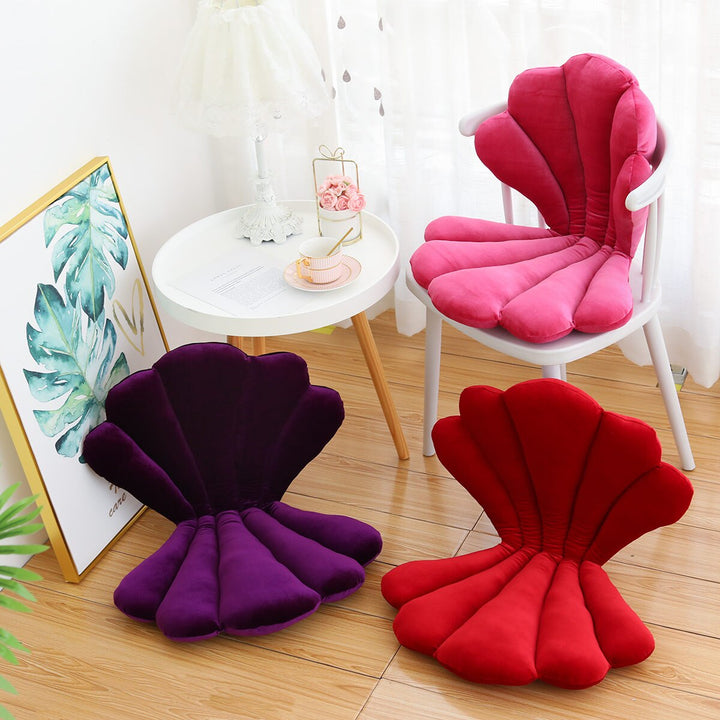 Velvet Shell Seat Cushion | Bowlift
