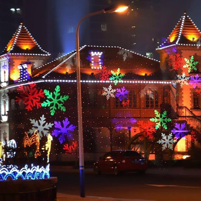 BowLift | LED Halloween Decoration Landscape House Projector