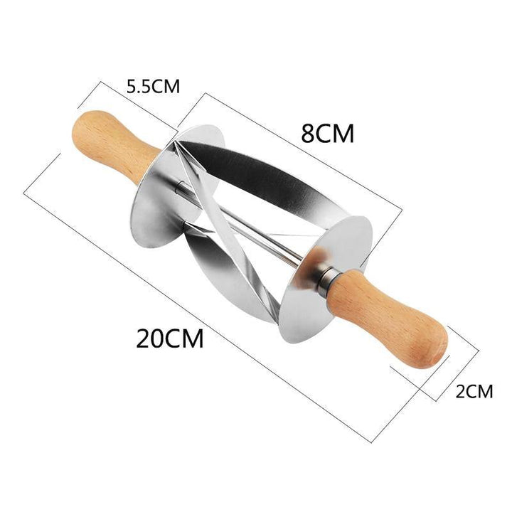 BowLift | Stainless Steel Croissant Bread Rolling Cutter
