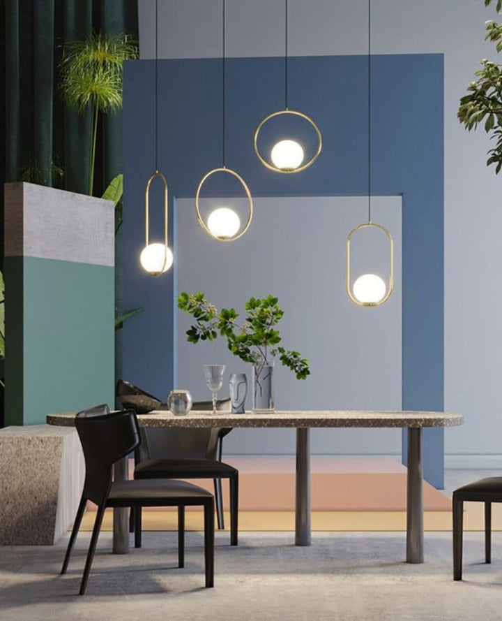 Nordic Glass Pendant Lamps | Bowlift