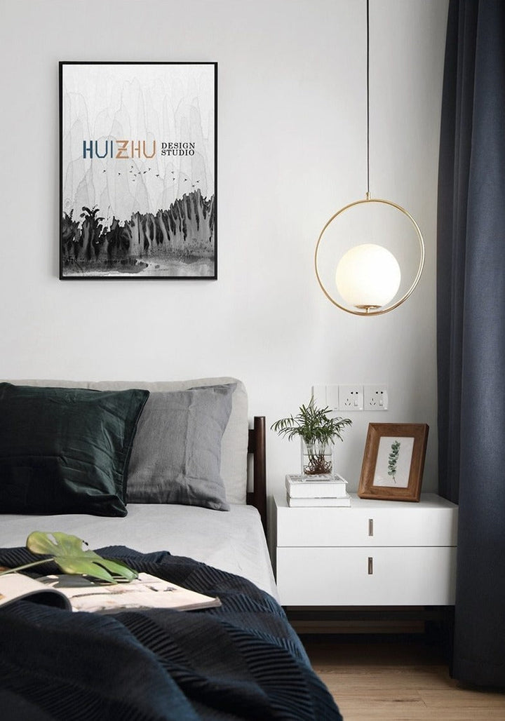 Modern Nordic Glass Pendant Lamps | Bowlift
