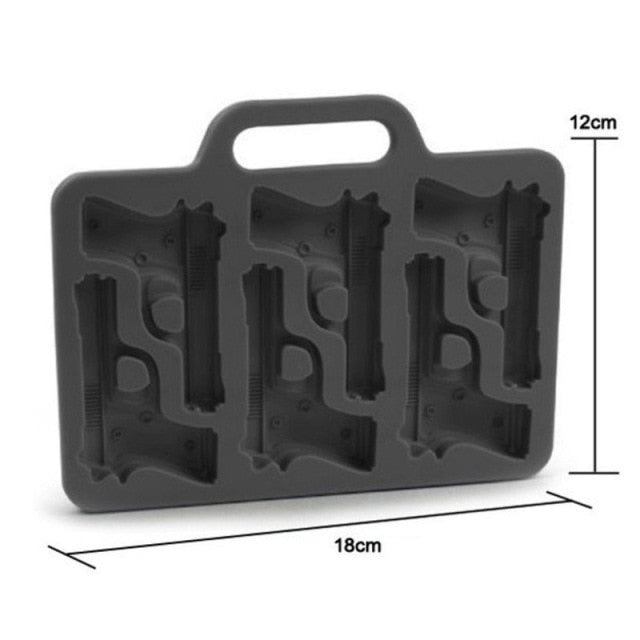 BowLift | 3D Gothic Skull Ice Cube Maker
