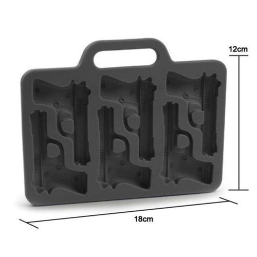 3D Gothic Skull Ice Cube Maker | Bowlift