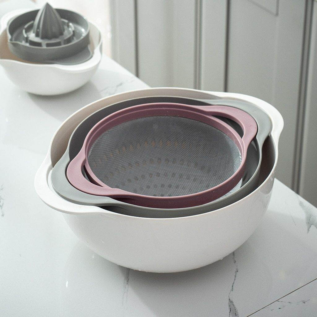 BowLift | Multifunctional Five-Piece Drainer Kitchen Tool