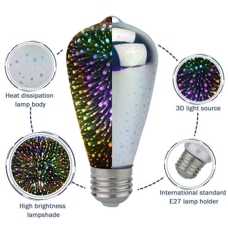 BowLift | 3D Colorful Decoration LED Lamp