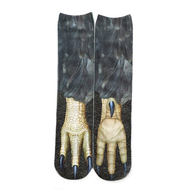 BowLift | Cat Paw 3D Printed Unisex Socks