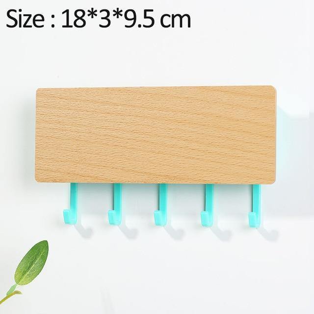 BowLift | KeyOrganize Wood Key Holder Wall Shelf | Multifunctional & Stylish | Wall Decor & Storage
