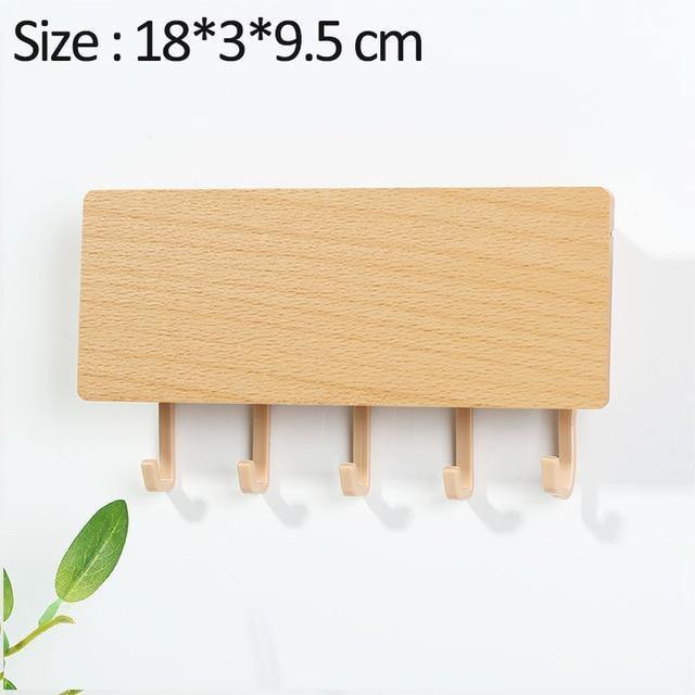 BowLift | KeyOrganize Wood Key Holder Wall Shelf | Multifunctional & Stylish | Wall Decor & Storage