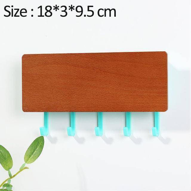 BowLift | KeyOrganize Wood Key Holder Wall Shelf | Multifunctional & Stylish | Wall Decor & Storage