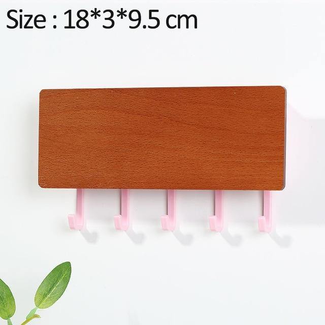 BowLift | KeyOrganize Wood Key Holder Wall Shelf | Multifunctional & Stylish | Wall Decor & Storage