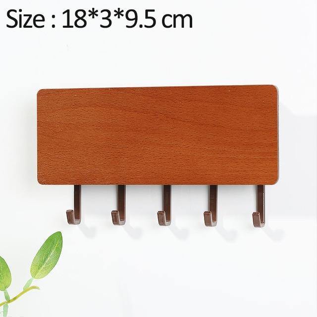 BowLift | KeyOrganize Wood Key Holder Wall Shelf | Multifunctional & Stylish | Wall Decor & Storage