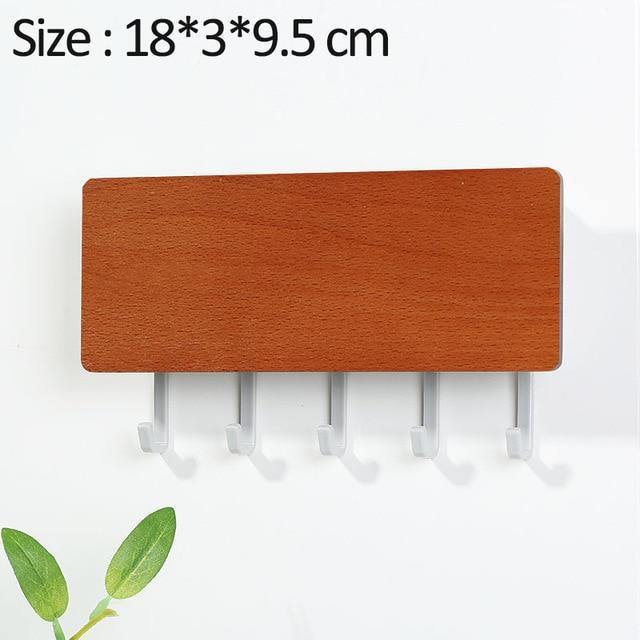 BowLift | KeyOrganize Wood Key Holder Wall Shelf | Multifunctional & Stylish | Wall Decor & Storage
