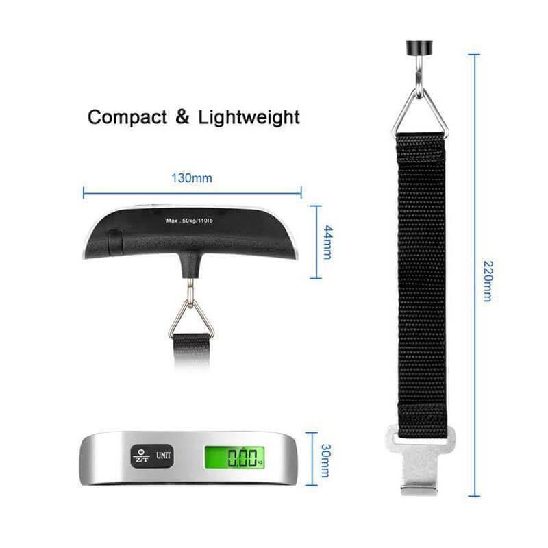 Portable Electronic Digital LCD Display Scale | Bowlift