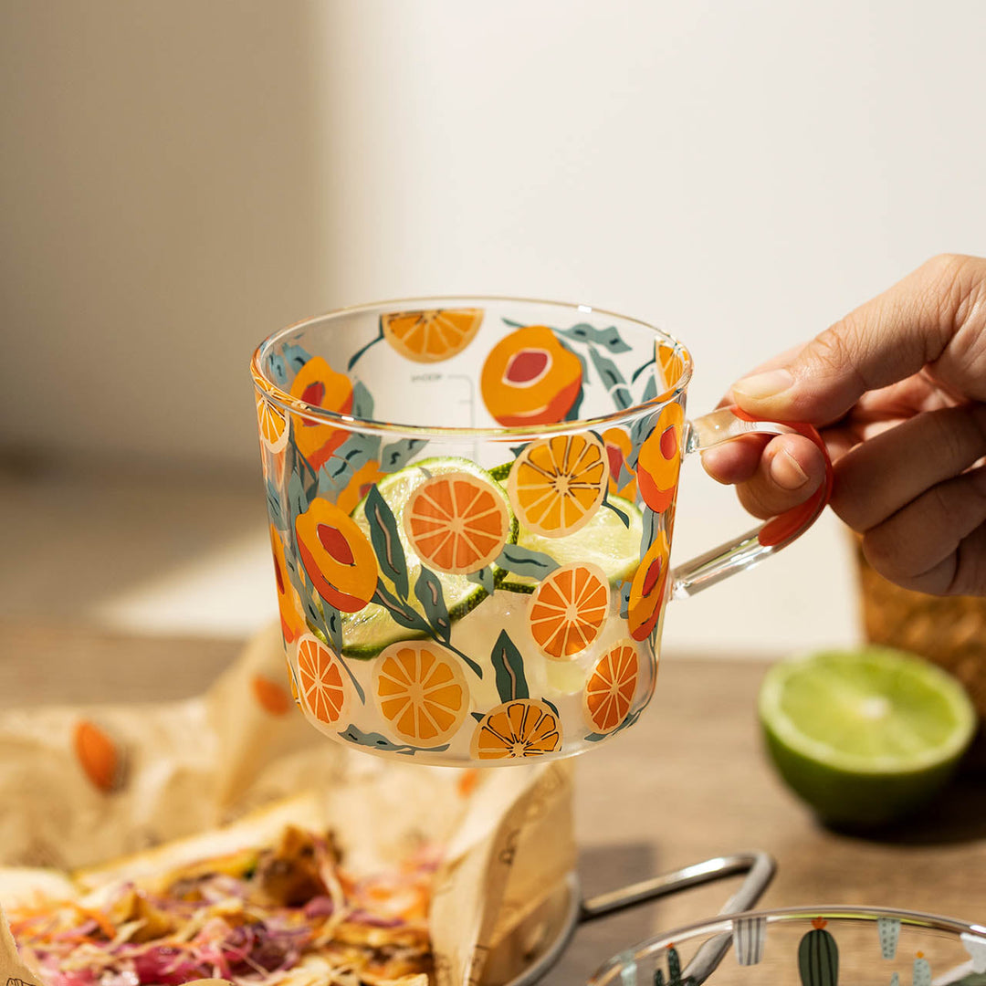 BowLift | HighLand Printed Glass Measuring Cup