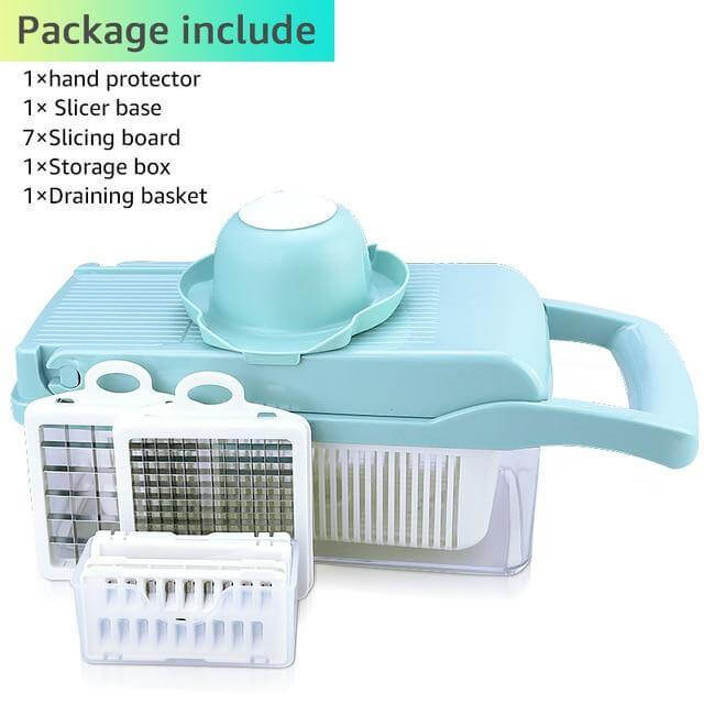 6 Bowliftades Veggie Fruit Slicer with Box | Bowlift