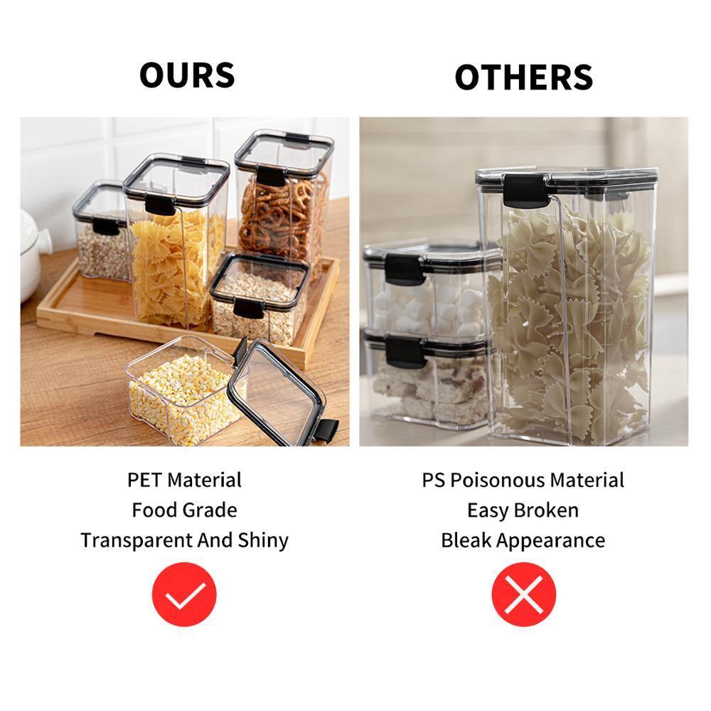 BowLift | Transparent Grain Food Storage Container