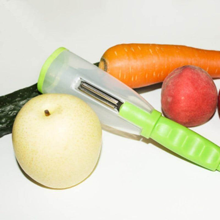BowLift | Multifunctional  Stainless Steel Stored Vegetable Peeler