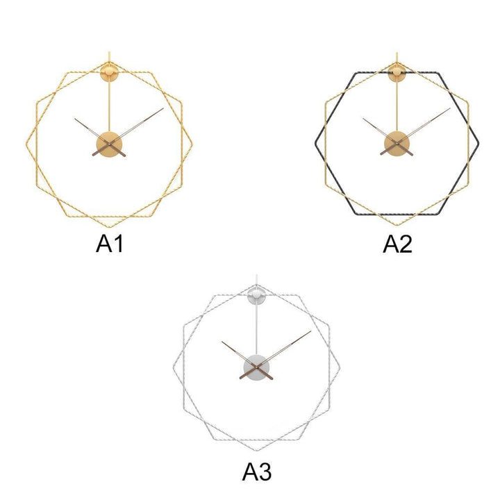 European Style Simple Silent Wall Clock | Bowlift