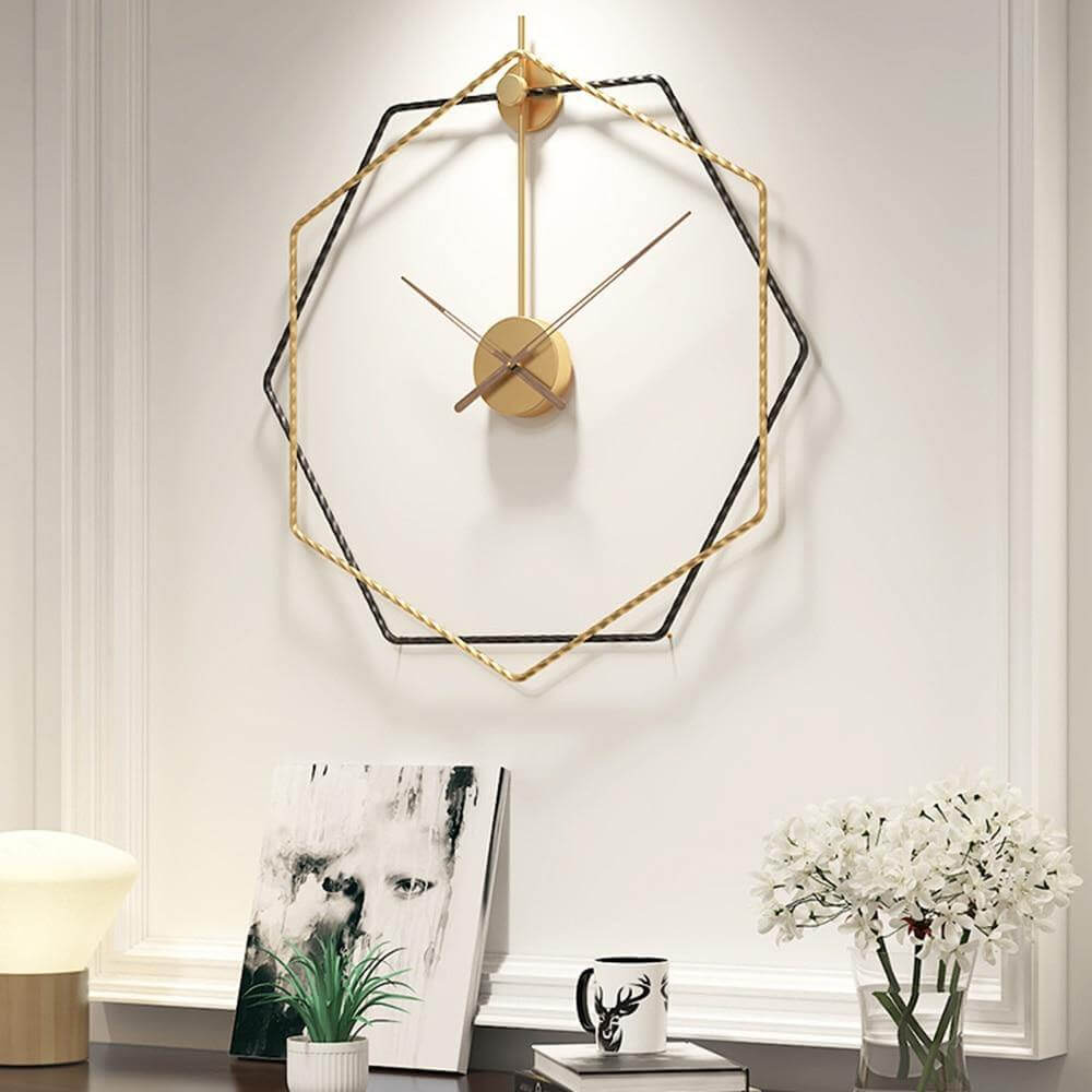 European Style Simple Silent Wall Clock | Bowlift