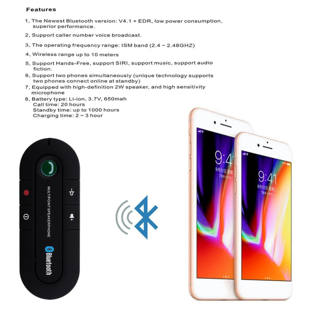 BowLift | Bluetooth Hands-free Car Speaker