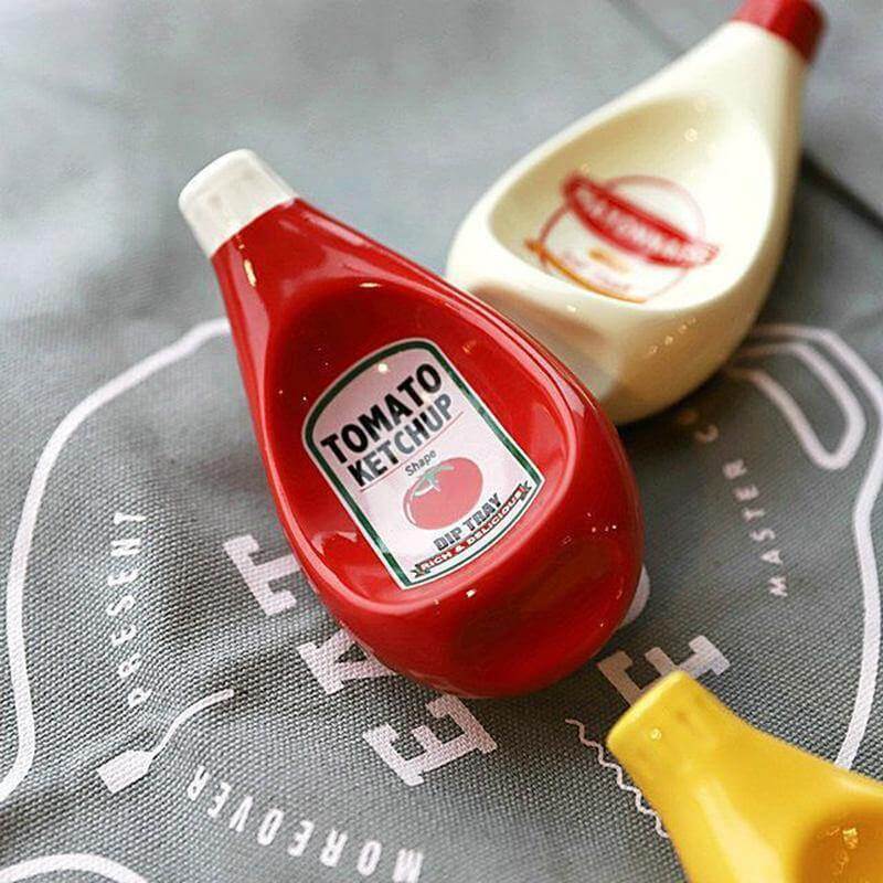 BowLift | Ceramic Sauce Bottle Plate