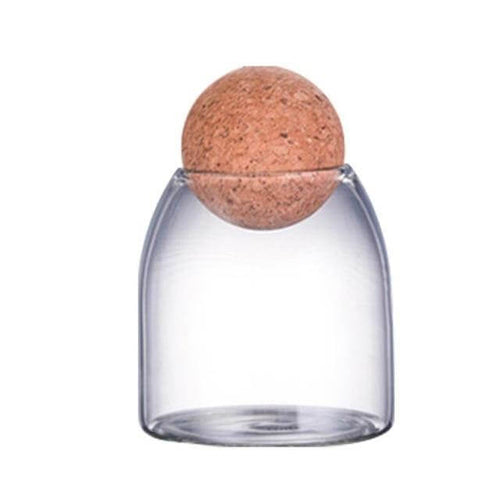 BowLift | Creative Glass Cork Storage Jar