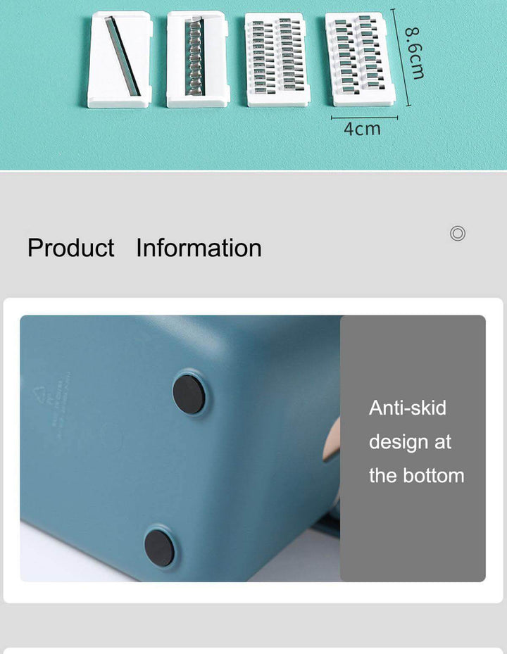 BowLift | Multifunctional Pastel Vegetable Cutter