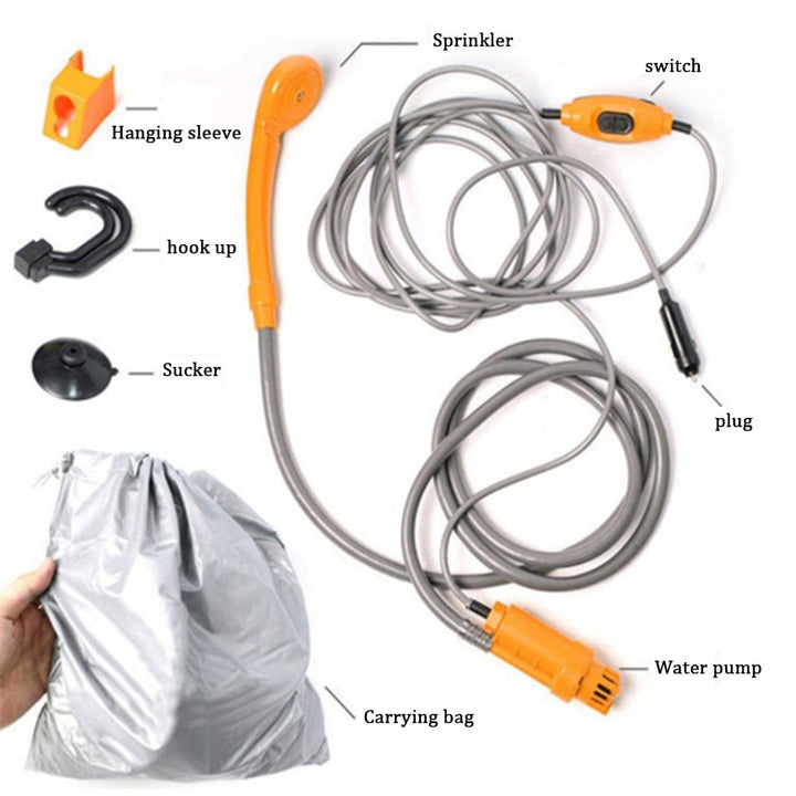 Portable Electric Pump Car Wash Set | Bowlift