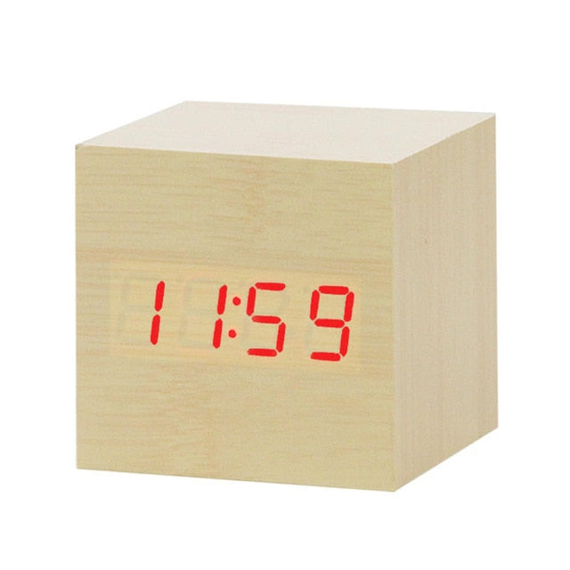 BowLift | VoiceRise - Nordic Digital LED Alarm Clock