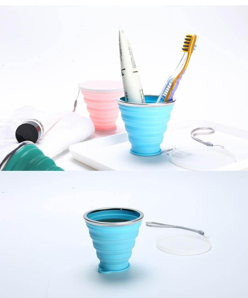 Foldable Easy Silicone Travel Mug | Bowlift