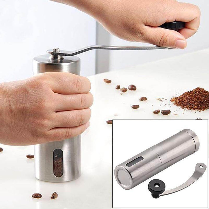 BowLift | Wooden Antique Manual Coffee Grinder