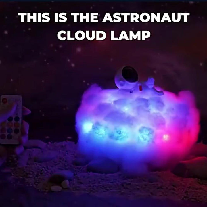 Astronaut Colorful Clouds Night Light | Bowlift