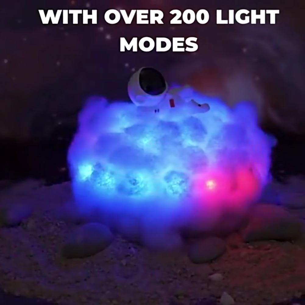 Astronaut Colorful Clouds Night Light | Bowlift