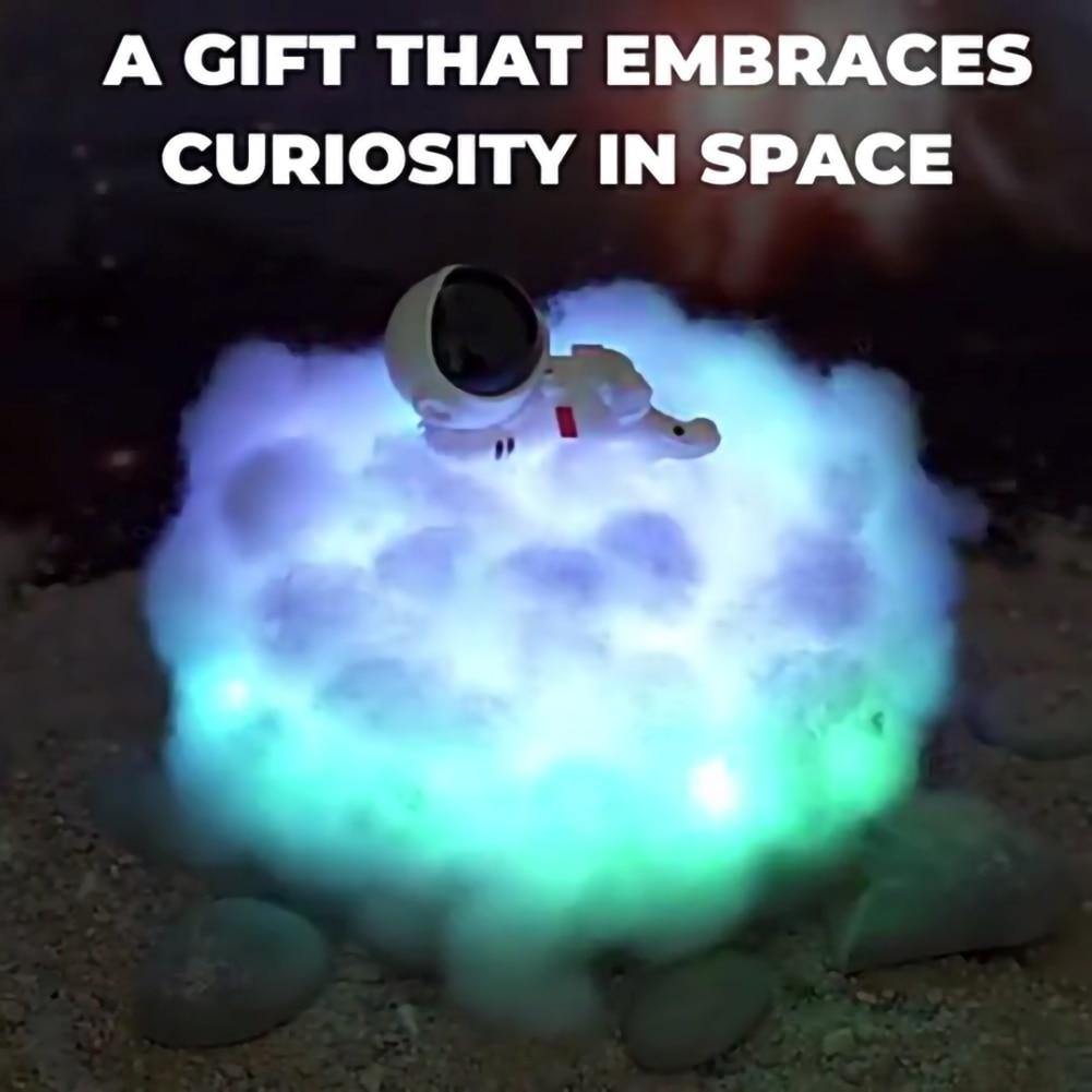Astronaut Colorful Clouds Night Light | Bowlift