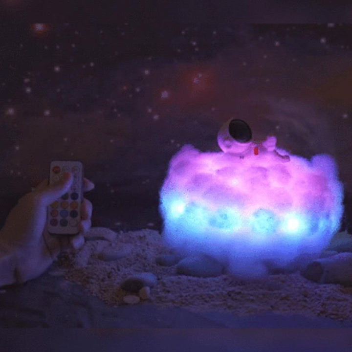 Astronaut Colorful Clouds Night Light | Bowlift