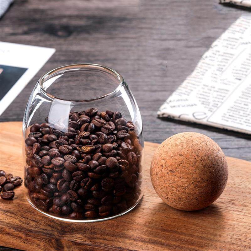 BowLift | Creative Glass Cork Storage Jar
