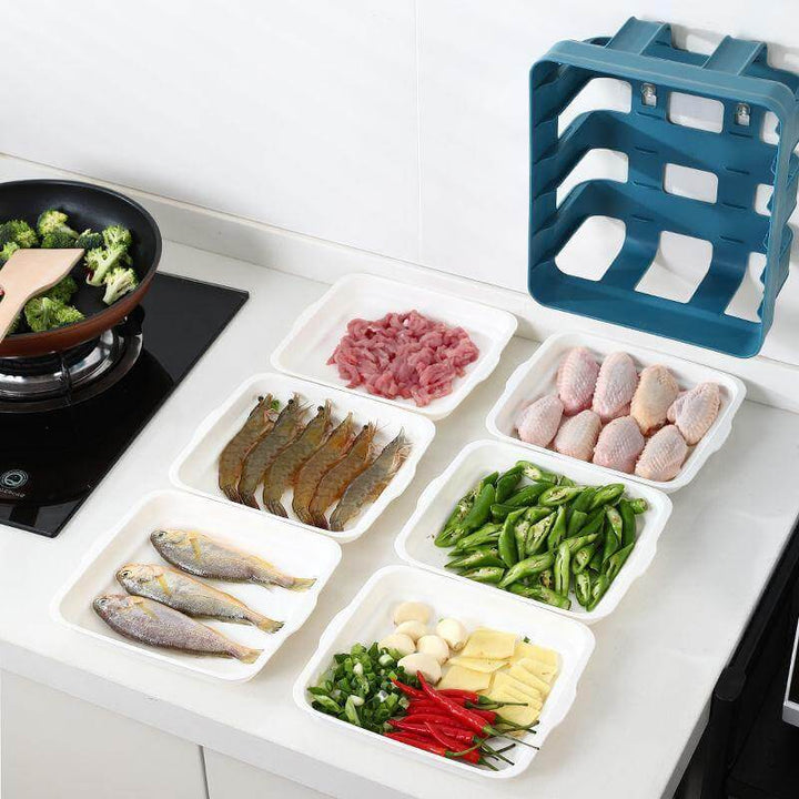 BowLift | Wall-Mounted Multi Layer Kitchen Food Cooking Organizer