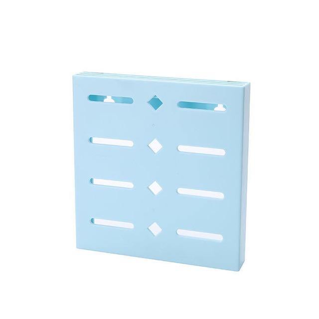 2PCS Square Pastel Mavi Wall-Mounted Knife Organizer | Bowlift
