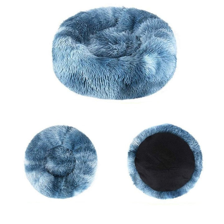 BowLift | Beef Rainbow Extra Plush Calming Donut Dog Beds