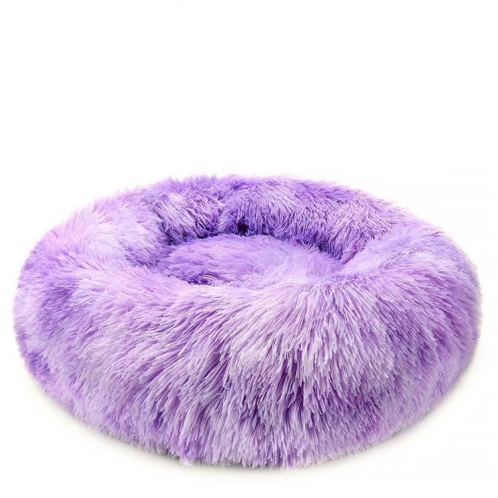 BowLift | Beef Rainbow Extra Plush Calming Donut Dog Beds