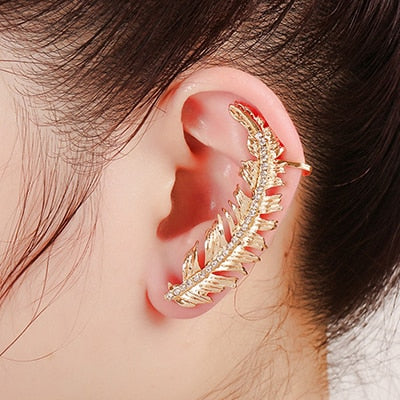 BowLift | Fashion New Arrival Leaf Clip Earrings