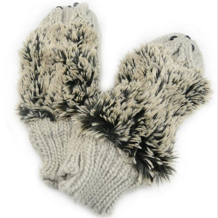 Adorable Hedgehog Mittens | Bowlift