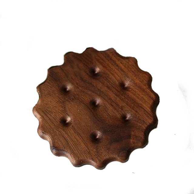 BowLift | Biscuit Shape Wooden Coaster Placemat