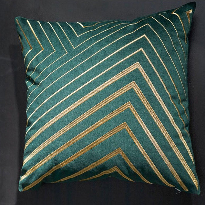 BowLift | The gilded luxury velvet cushion cover