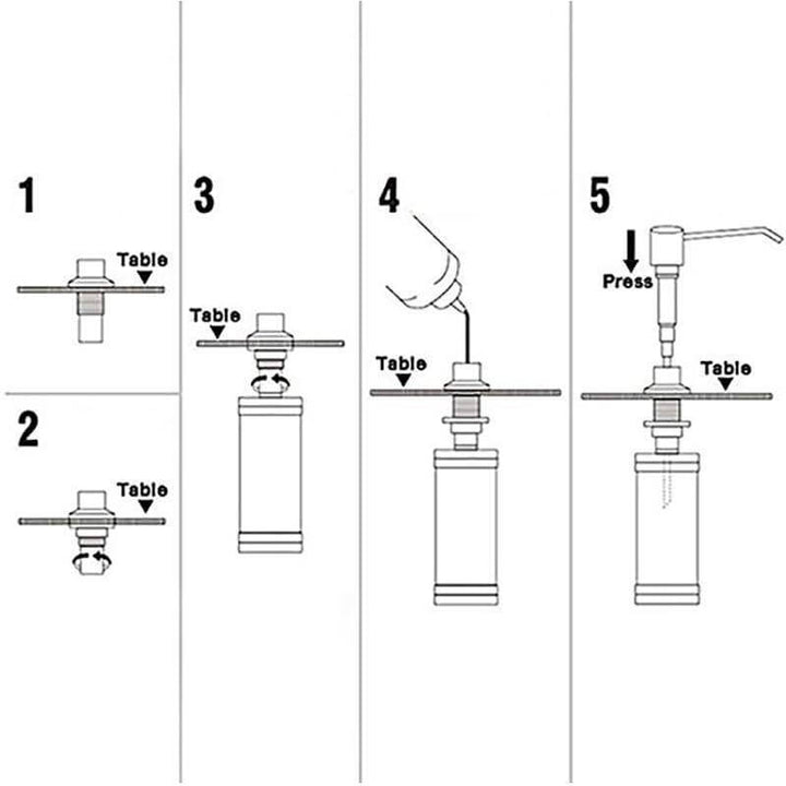 BowLift | Sink-mounted Soap Dispenser