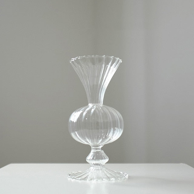 BowLift | Petal-Textured-Glass Accents & Vases