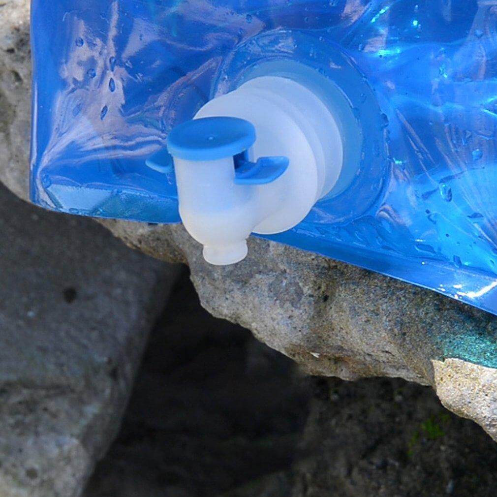Foldable Outdoor Water Bag With Faucet | Bowlift