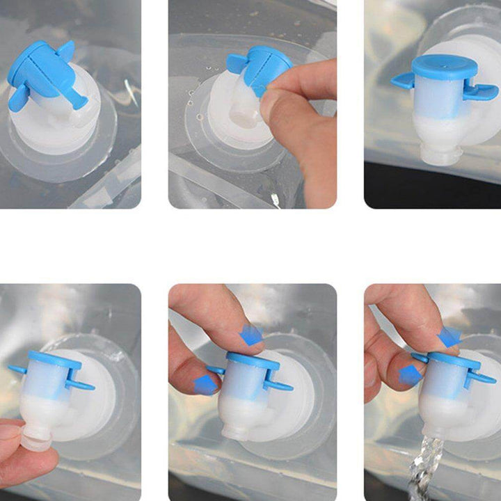 Foldable Outdoor Water Bag With Faucet | Bowlift