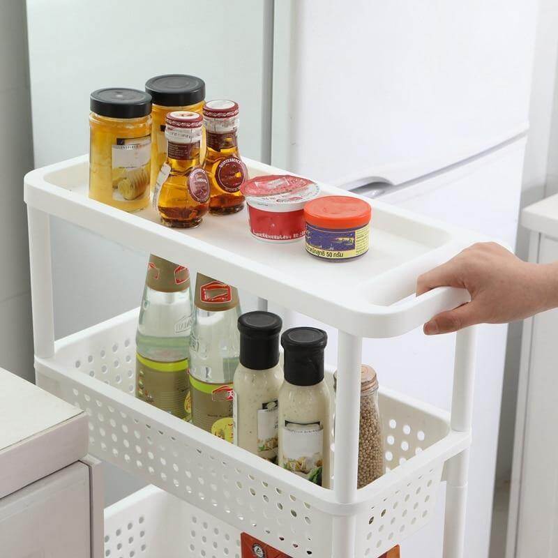 BowLift | Space-Saving Movable Slim Kitchen Storage Rack