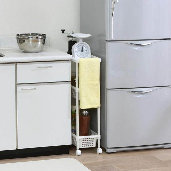 BowLift | Space-Saving Movable Slim Kitchen Storage Rack